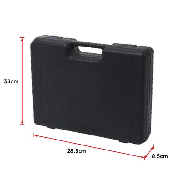 20Kg Black Dumbbell Set With Carrying Case Dumbbells