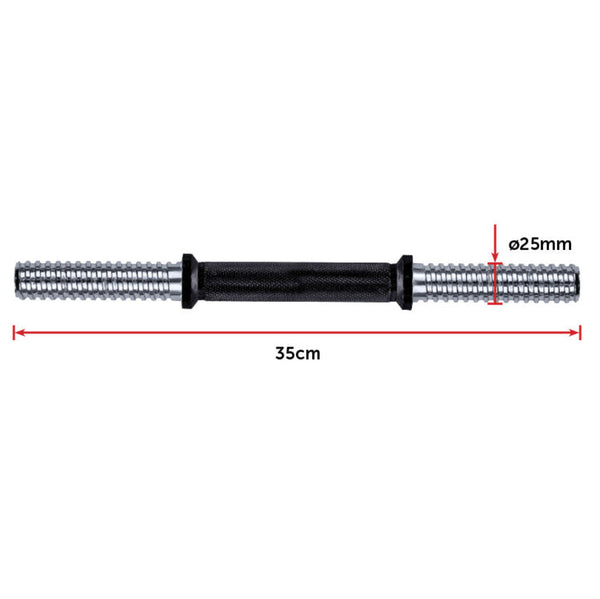 20Kg Black Dumbbell Set With Carrying Case Dumbbells