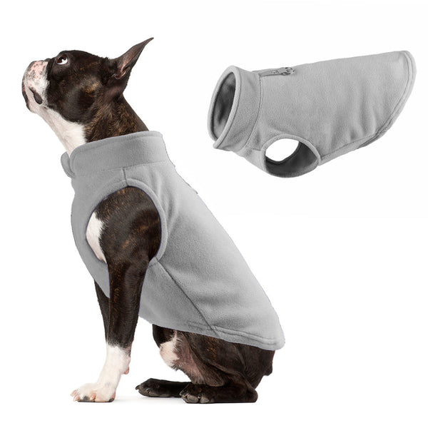 Dog Clothing Thickened Solid Color Fleece Pet Supplies Dog Clothing & Shoes