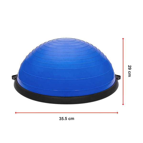 Gym Balance Core Ball With Resistance Strap Exercise Balls