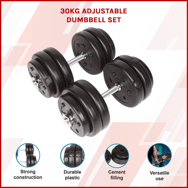 Dumbbell Set 30Kgs Dumbbells