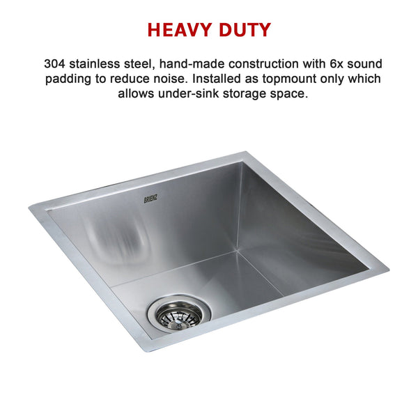 Stainless Steel Sink 440 X 440Mm Kitchen Sinks