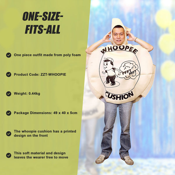 Whoopie Cushion Fits All Adults Costume Unisex Costumes