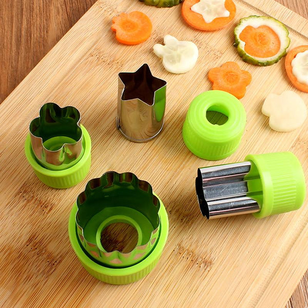 Vegetable Fruit Flowers Cutter Mold Cake Cookie Baking Tools Cookie Cutters