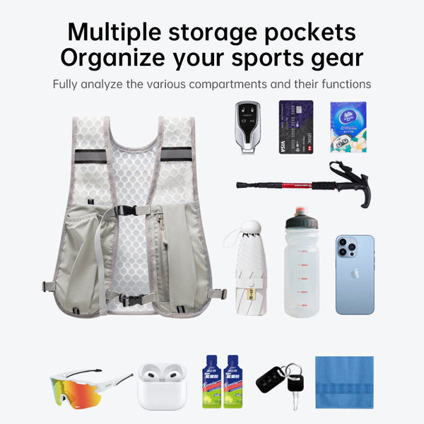 2025 New Cycling & Running Storage Vest Lightweight Design For Outdoor Sports Other Equipment & Gear