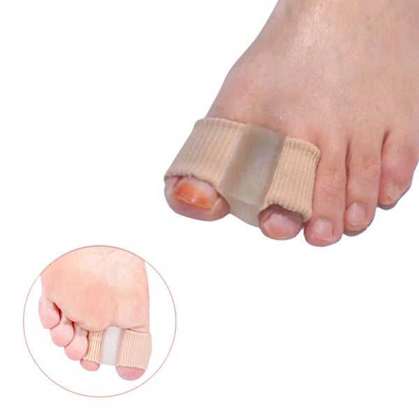 Gel Fiber Toe Correction Big Valgus Splitter Double Hole Covering Orthosis Nylon Orthotics Braces & Sleeves