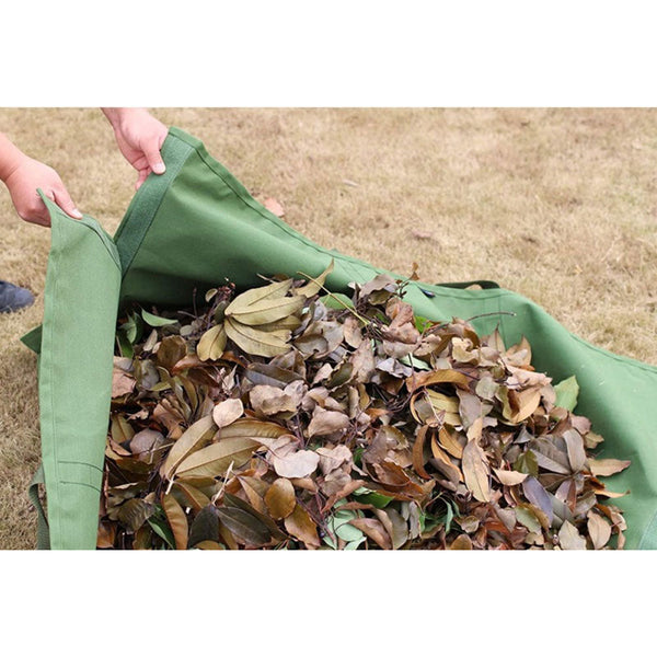 Garden Leaf Storage Outdoor Lawn Yard Waste Tarpaulin Container Recyclable Heavy Duty Garbage Tote Bags Garden Waste Bags