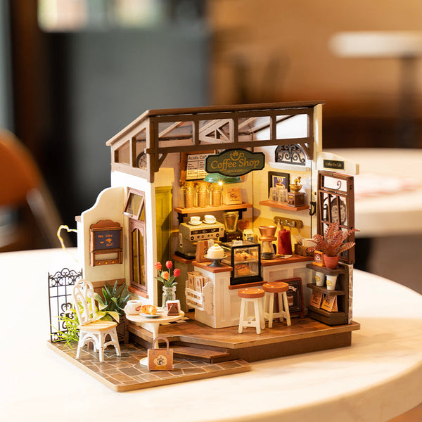 Rolife No.17 Cafe Miniature House Kit Dg162 3D Building Toys Gifts Puzzles