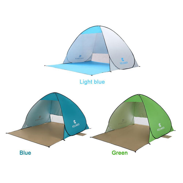 Automatic Pop Up Sun Shade Beach Tent Sunshelter Tents