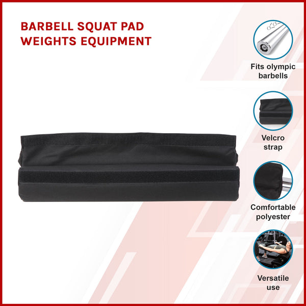 Barbell Squat Pad Neck Shoulder Support For Weightlifting Gym Training Barbells & Attachments