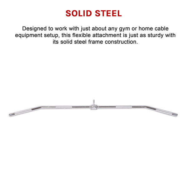 48" Lat Pulldown Bar Cable Attachment Home Gym Attachments