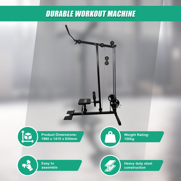 Lat Pulldown Low Row Fitness Machine Home Gyms