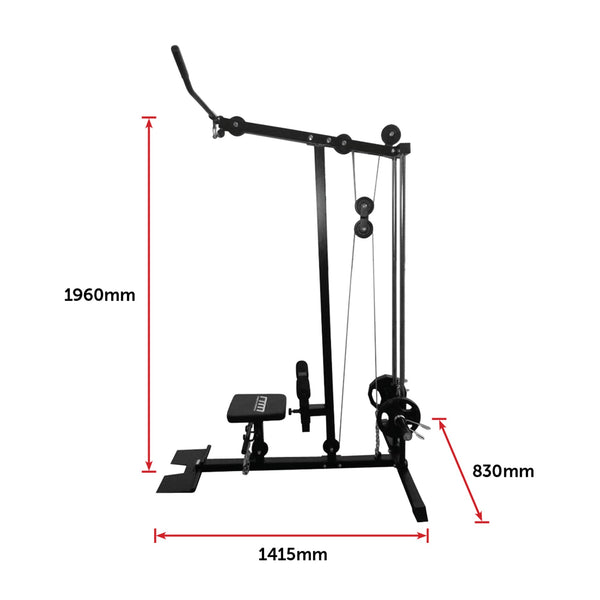 Lat Pulldown Low Row Fitness Machine Home Gyms