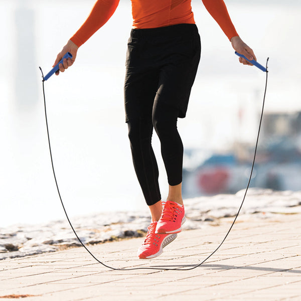 5X Cross Fit Speed Skipping Rope Wire Skip Jump Ropes