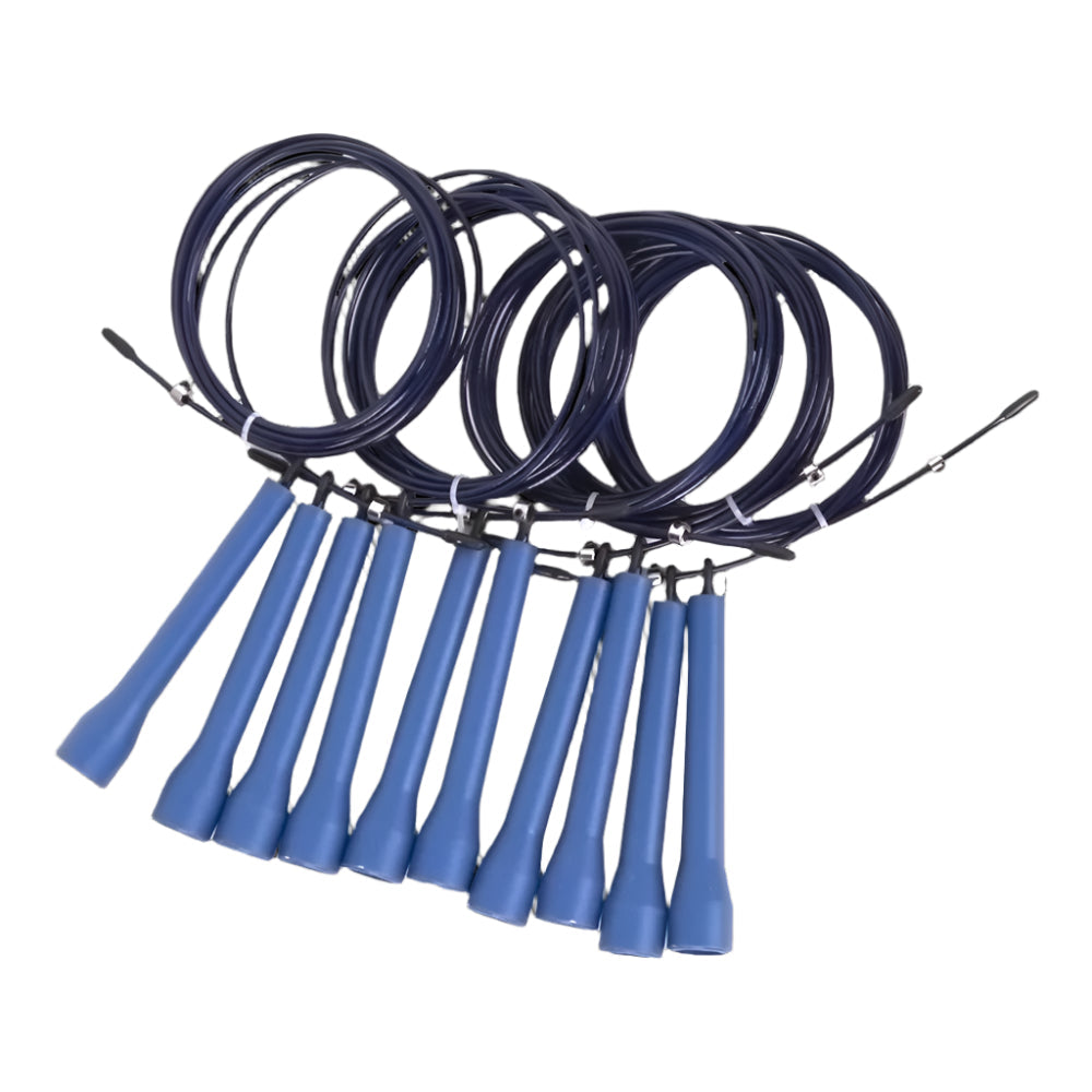 5X Cross Fit Speed Skipping Rope Wire Skip Jump Ropes