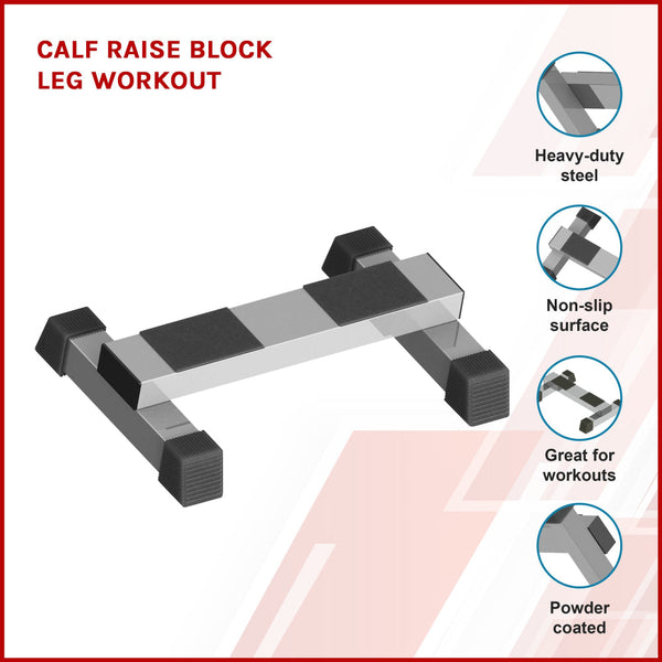 Calf Raise Block Leg Workout Other Equipment & Gear