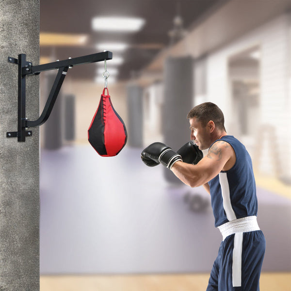 Boxing Punching Bag Wall Pivot Rack Punching Bags