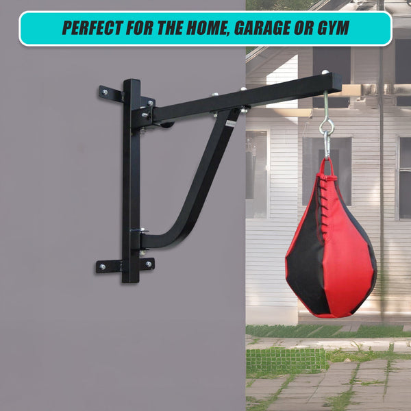 Boxing Punching Bag Wall Pivot Rack Punching Bags