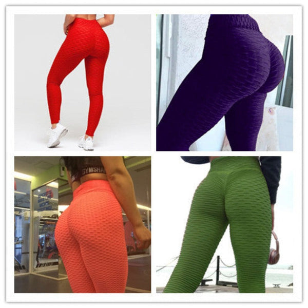 Booty Lifting Anti Cellulite Scrunch Leggings Without Pocket Women Leggings