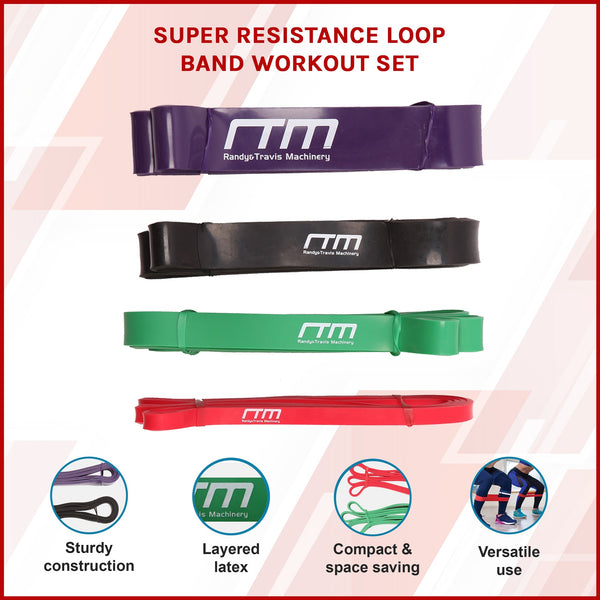 Resistant Workout Loop Set Resistance Trainers