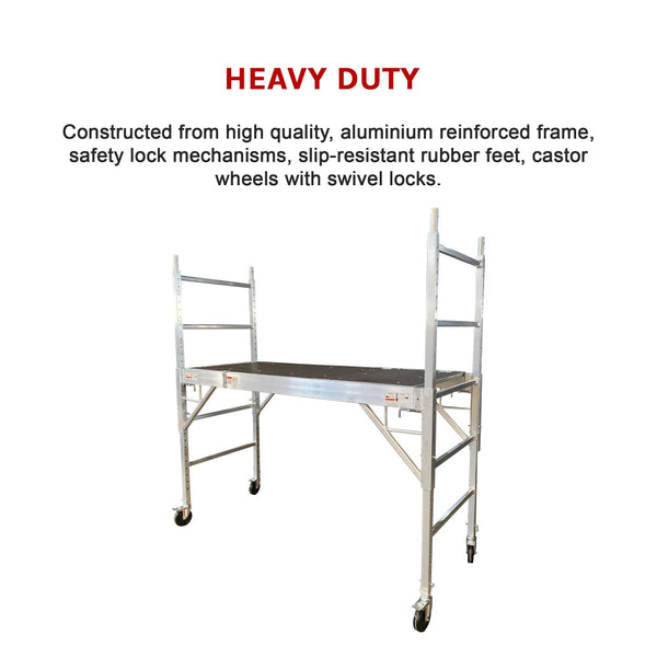 Professional Aluminium Safety Scaffold With Hatch Scaffolding
