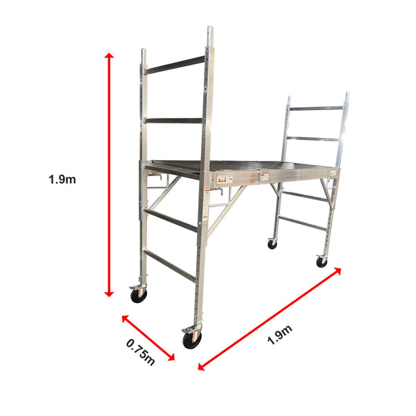 Professional Aluminium Safety Scaffold With Hatch Scaffolding