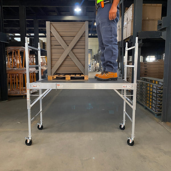 Professional Aluminium Safety Scaffold With Hatch Scaffolding