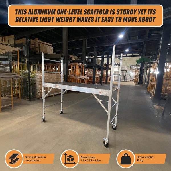 Professional Aluminium Safety Scaffold With Hatch Scaffolding