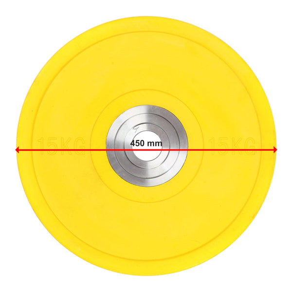 15Kg Pro Olympic Rubber Bumper Weight Plate Weight Plates
