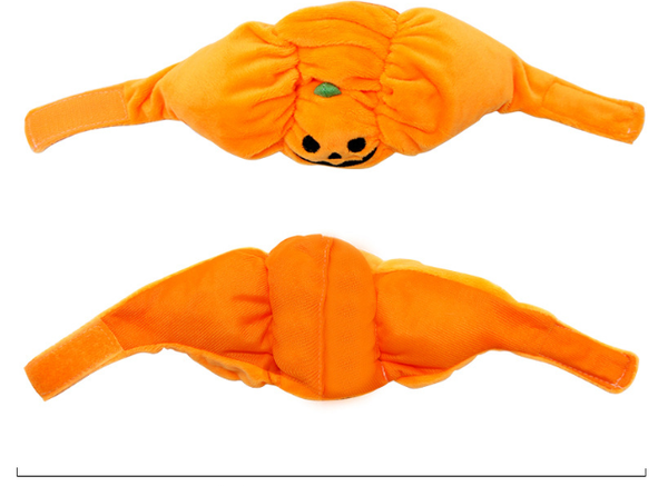 Pet Cat Dog Pumpkin Hat Halloween Ghost Festival Decoration Headwear Supplies Dog Costumes