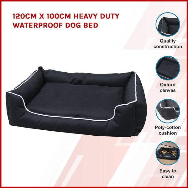 Heavy Duty Waterproof Dog Bed Extra Large Pet Beds