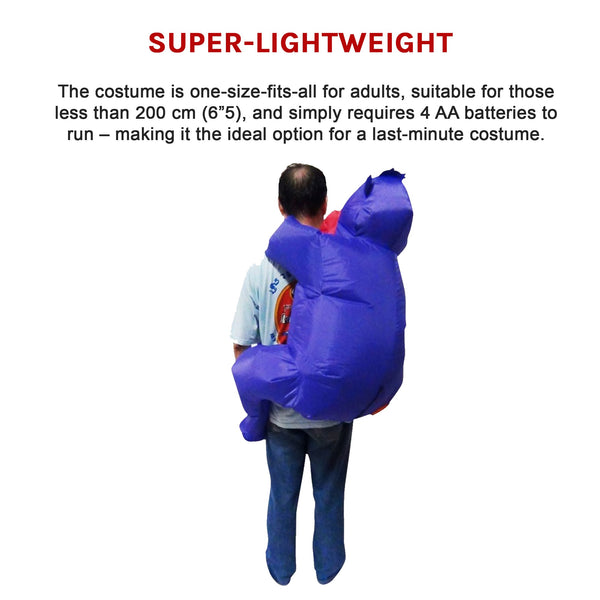 Gorilla Fancy Dress Inflatable Suit Operated Costume Unisex Costumes