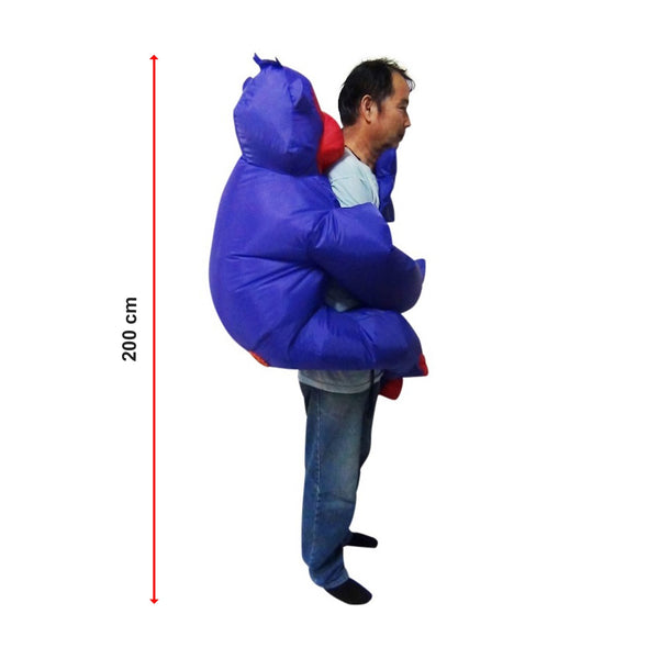 Gorilla Fancy Dress Inflatable Suit Operated Costume Unisex Costumes