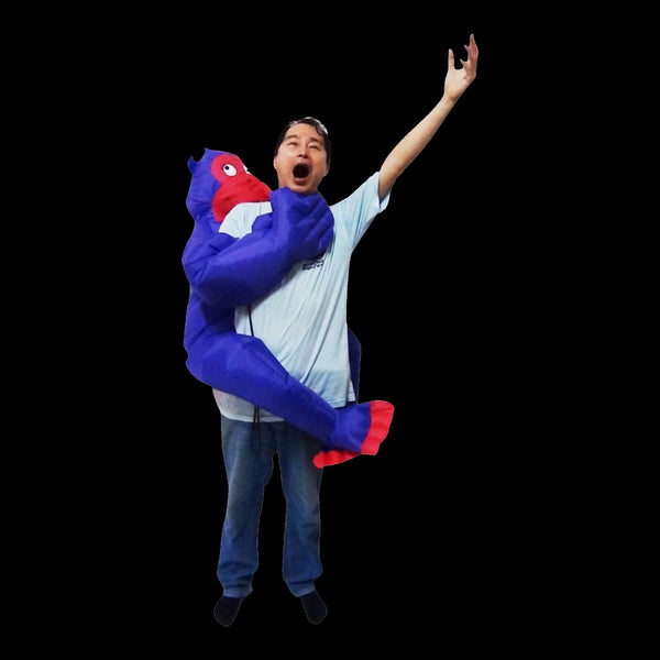 Gorilla Fancy Dress Inflatable Suit Operated Costume Unisex Costumes