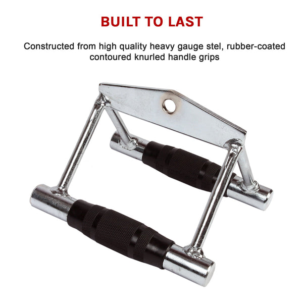 Randy & Travis Rubber Coated Close Grip Triangle Attachment Other Strength Training
