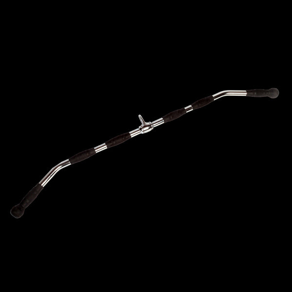 Randy & Travis Rubber Coated Lat Pull Down Bar Attachment Home Gym Attachments