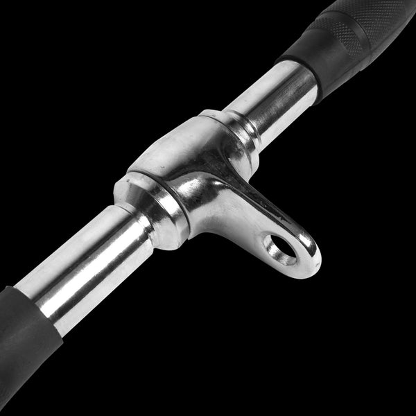 Randy & Travis Rubber Coated Lat Pull Down Bar Attachment Home Gym Attachments