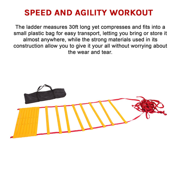 9M Agility Speed Training Ladder Training Aids