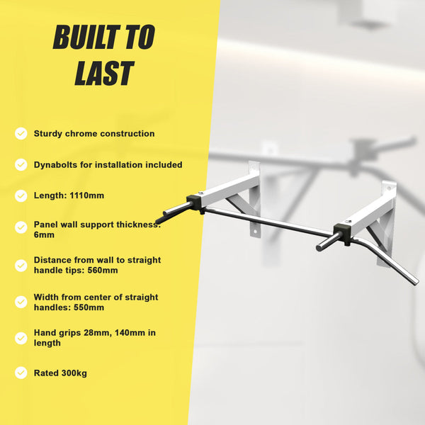 Wall Mounted Chin Up Bar Pull Pull Up Bars