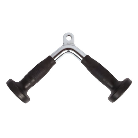 Rubber Coated Tricep Pushdown Bar Attachment Home Gym Attachments