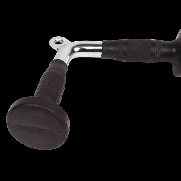 Rubber Coated Tricep Pushdown Bar Attachment Home Gym Attachments