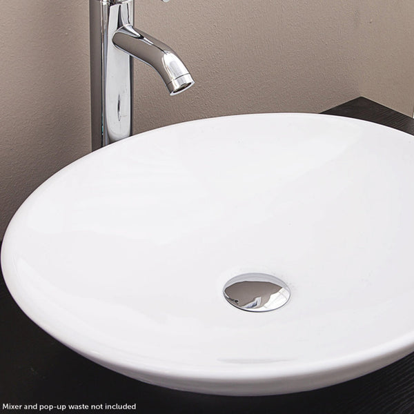 Bathroom Ceramic Oval Above Countertop Basin For Vanity Bathroom Sinks