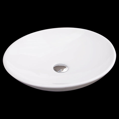 Bathroom Ceramic Oval Above Countertop Basin For Vanity Bathroom Sinks
