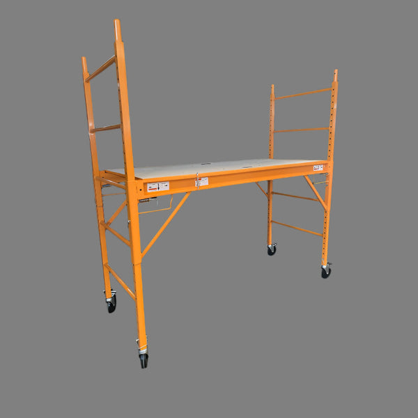 Safety Scaffolding Ladder Capacity Heavy Duty Steel Construction 450Kg Ladders