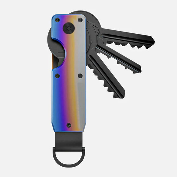 Keychain Metal Aluminum Alloy Storage Keyclip Keyrings