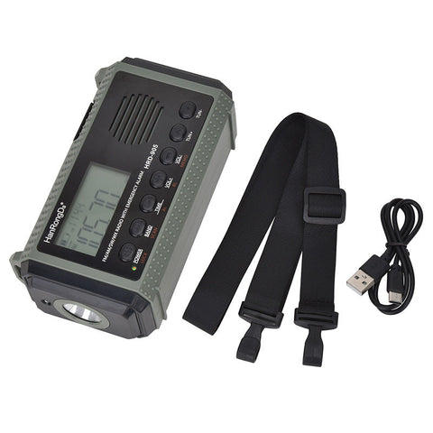 Radio Disaster Prevention And Emergency Full Band Radio Solar Charging Lighting Mobile Portable Radio Portable Am/Fm Radios