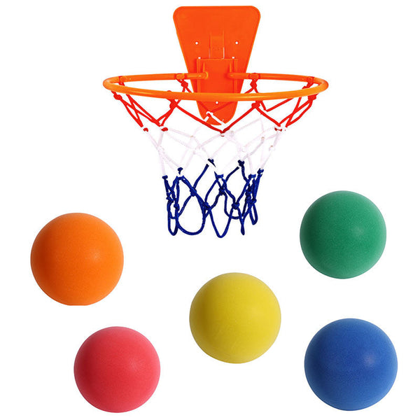 Silent High Density Foam Sports Ball Indoor Mute Basketball Soft Elastic Basketballs