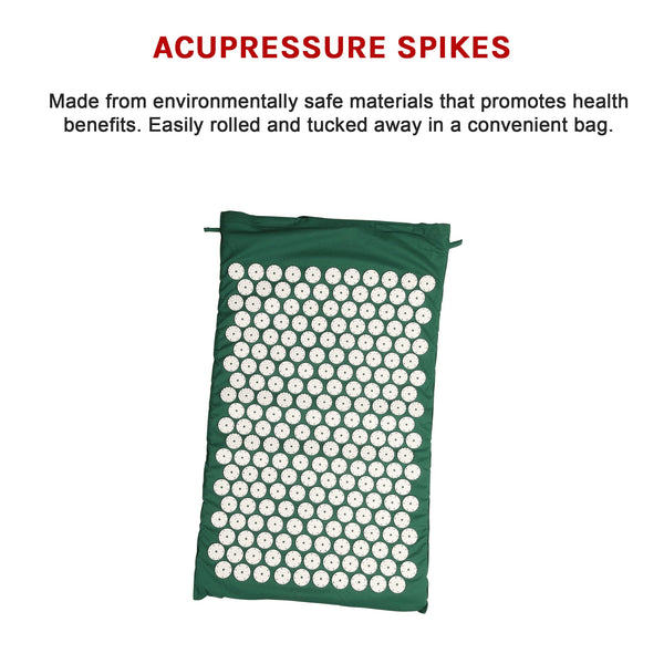 Acupressure Yoga Health Fitness Mat Kung Fu Pilates Acupuncture Massagers