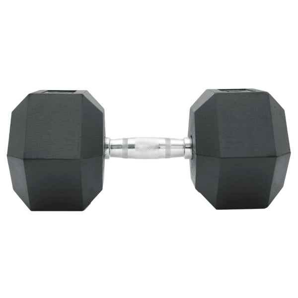 20Kg Commercial Rubber Hex Dumbbell Gym Weight Dumbbells