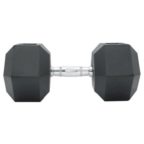 20Kg Commercial Rubber Hex Dumbbell Gym Weight Dumbbells